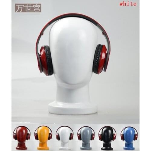 Plus Size Fiberglass Male Mannequin Head,Abstract Manikin Dummy Head For Hat& Headphones Display,6 Colors
