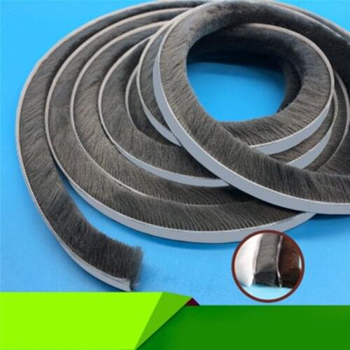 New Self-Adhesive Foam Rubber Weatherstrip Doors Window Soundproof Seal Strip Windows Sealed Door Collision Strip