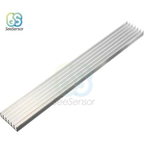 Aluminum Alloy Heatsink Cooling Pad For High Power LED IC Chip Cooler Radiator Heat Sink 150x20x6mm
