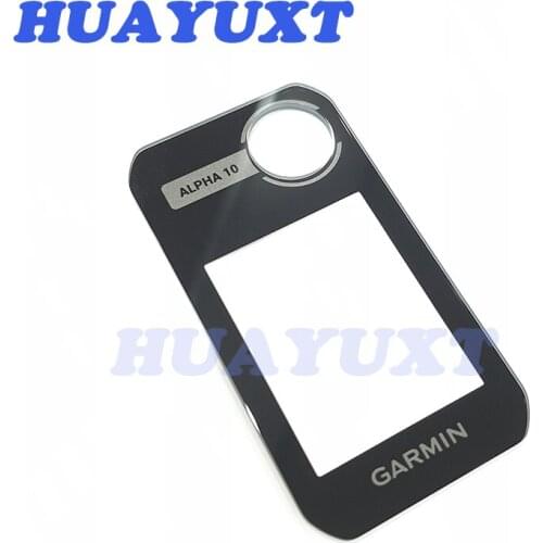 Original used Glass cover screen for GARMIN ALPHA 10 without Touch screen digitizer for alpha 10 garmin Repair replacement