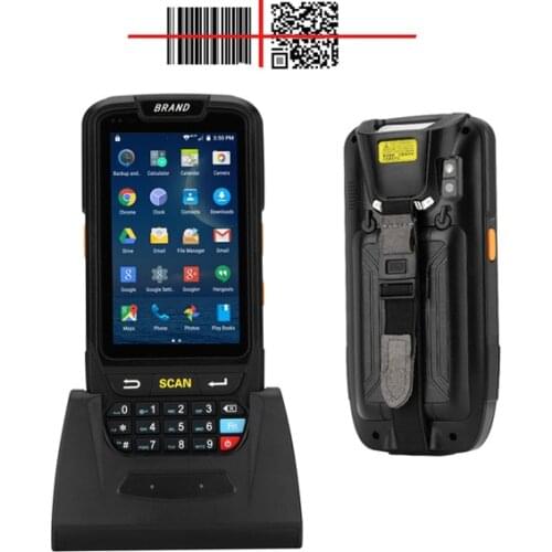 2GB RAM Rugged PDA Android Portable Data Terminal with 1D Laser Barcode Reader 2D qr code scanner+ 800W Camera pdas