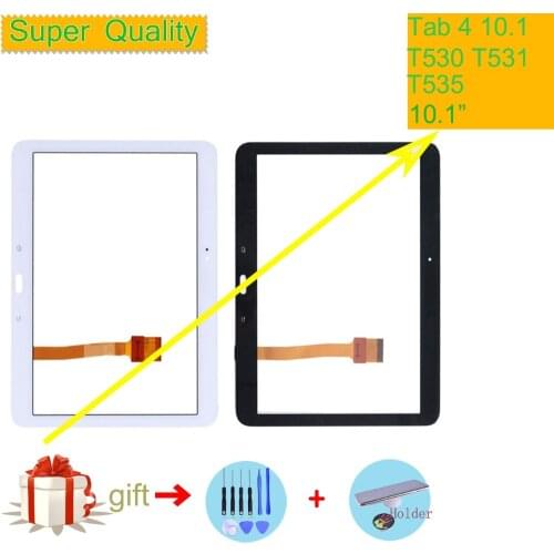 Super Quality For Samsung Galaxy Tab 4 10.1 SM-T530 T530 SM-T531 T531 T535 Touch Screen Digitizer Panel Sensor Touchscreen