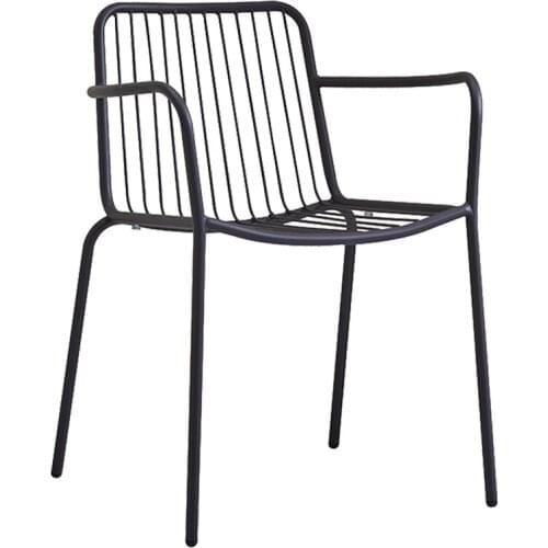 TT Spring Outdoor Iron Coffee Table and Chair Courtyard Garden Table and Chair Nordic Simple Balcony Three-Piece Set
