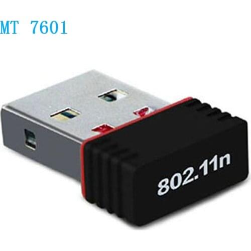 MT7601 Mini USB WIFI Adapter 802.11n/g/b Wi Fi Antenna 150Mbps Wireless LAN Network Card External USB wifi for Desktop Laptop