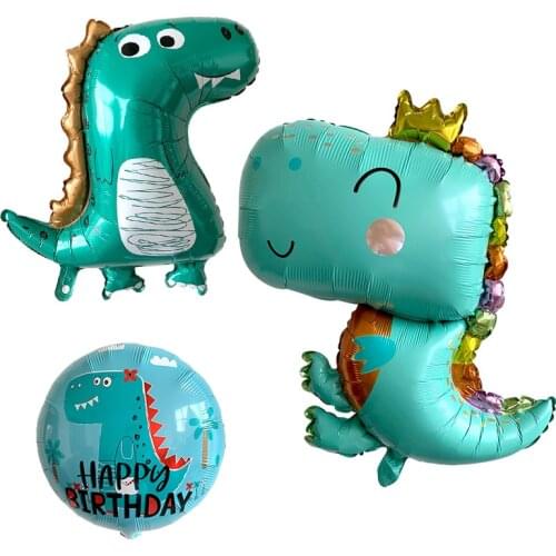 1pc New Large Walking Dinosaur Foil Balloons Boys Animal Balloons Children Dinosaur Birthday Party Jurassic World Decor Balloon
