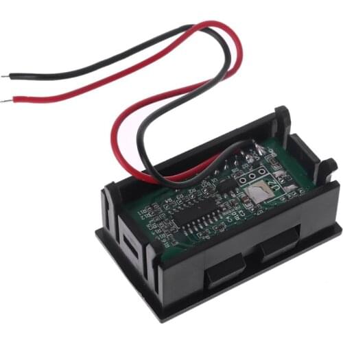 12V Car Lead Acid Battery Capacity Indicator Voltmeter Power Tester with Switch