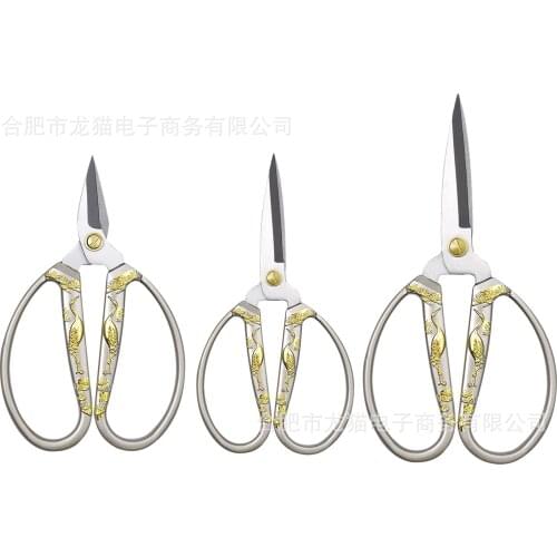 3pcs lot classical technique cutting pine cranes nails cutter beauty scissors Europe style unique shear