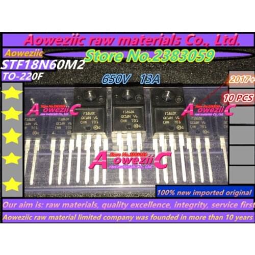 Aoweziic 100% new imported original STF18N60M2 F1860K STF24N60M2 24N60M2 STF28N60M2 28N60M2 STTH8R06FP TO-220F transistor