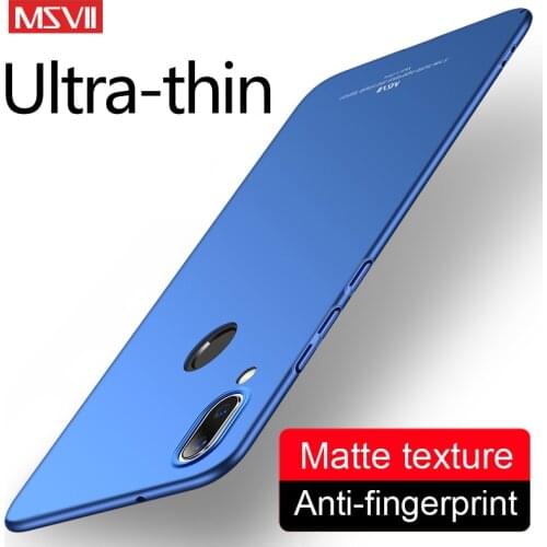 MSVII Cases For Huawei Nova 3 3e 3i Case Cover For Huawei P20 Lite Case P 20 Lite Silm PC Back Cover Coque huawei Nova3 Cases