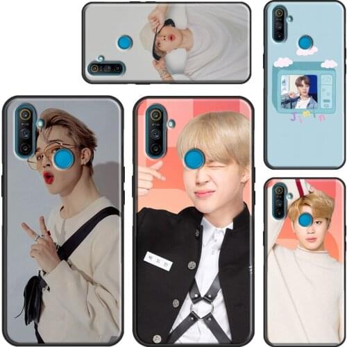 Cute park jimin Kpop For OnePlus 8 Pro 8T 7T Nord 9 Pro Case Cover For Realme 8 Pro 6Pro 7Pro 7i C3 C11 C15 C21