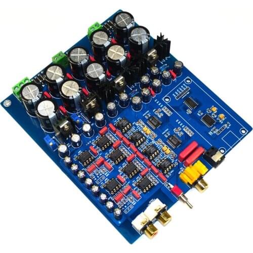 Dual chip PCM1794+AK4113 luxury decoder DAC supports optical fiber coaxial USB inpu