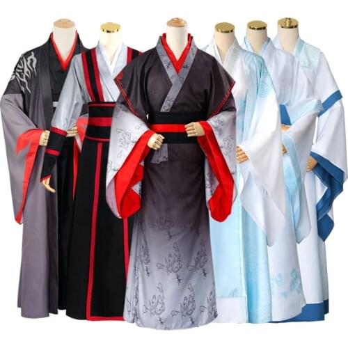 Anime Mo Dao Zu Shi The Untamed Lead Roles Cosplay Costume Wei WuXian Lan Wangji Xue Yang Cos Grandmaster of Demonic Cultivation