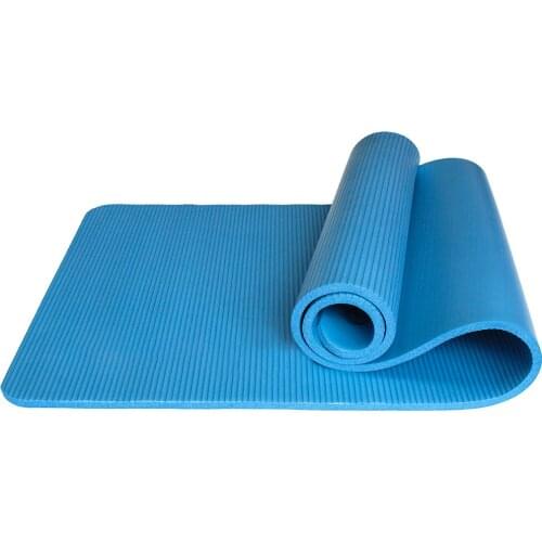 15mm Yoga Mat Thick NBR Foam Fitness Exercise Mats Non-Slip For Beginner Pilates Home Gym Sports Dancing Workout Cushion 61cm