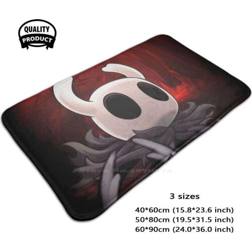 Hollow Door Mat Foot Pad Home Rug Hollow Knight Bleach Gentleman Hole Demon Indie Gamer Videogames Ichigo Bankai Retro Net