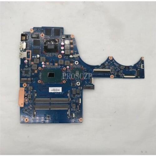 For HP 15-AX 15-BC Laptop Motherboard 856675-601 856675-001 856675-501 DAG35AMB8E0 i7-6700HQ CPU 960M/2GB GPU 100% working well