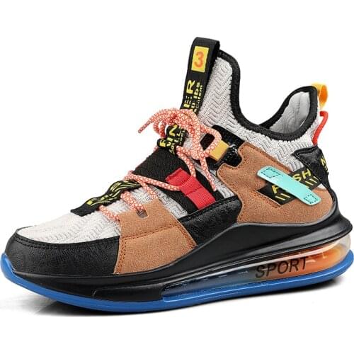 New Trend Breathable Running Shoes for Men Air Cushion Designer Mens Sneakers Sports Athletic Jogging Shoes Trainer Zapatillas