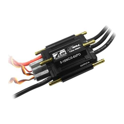 Original ZTW SEAL 130A SBEC 3A Brushless ESC Great Performance Electronic Control For RC Boat