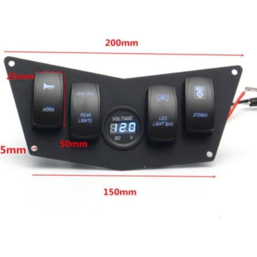 Dash Panel 4 Switch Fits For Polaris Ranger RZR 800S 900XP XP900 570 Motors Part