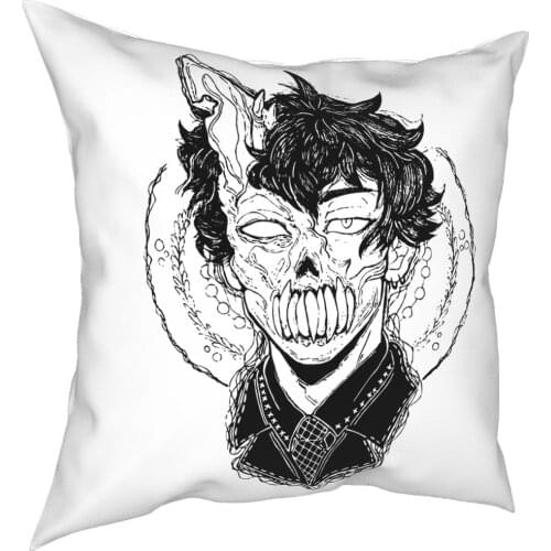 Corpse Husband Pillowcover Home Decor Cushion Cover Throw Pillow for Home Polyester Double-sided Printing Novelty