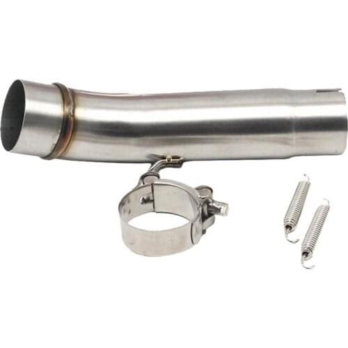 Motorcycle Connecting Mid Link Pipe Slip on Exhaust for Honda CB400