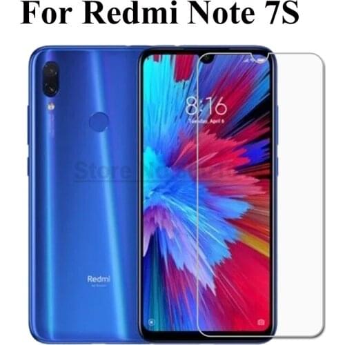 Tempered Glass for Xiaomi Redmi Note 7s Screen Protector 9H on Phone Protective Glass for Redmi Note 7s Glass Cover