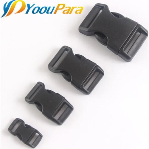 10pieces/lot Plastic Pet Collar Animal Backpack Buckle Paracord Bracelet Buckle Luggage Accessories Buckle 10mm 15mm 20mm 25mm