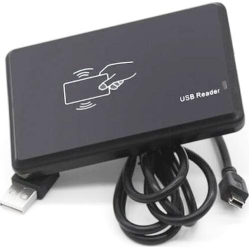125KHz Mini USB RFID Proximity ID Card Reader For TK4100 EM4100 Key Card Tag