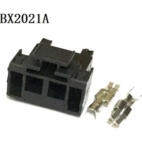 300 Sets 2 Pin Way BX2021A Auto Electrical Fuse Box Plug High Current Wiring Cable Connector With Terminal For VW 161937501