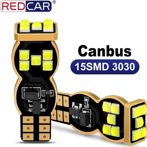 2Pcs W16W T15 Led Bulb Canbus Error Free 3030 Chips 921 Car Backup Reverse Light Brake Lamp Stop Light Turn Signal Lamp 12V Auto