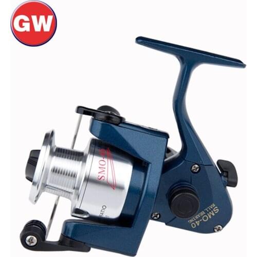 4.6:1 GW Fishing Reel Metal Coil Stout ABS Body Long Shot Spinning Wheel Sea Rock Shore Suitable for poles from 2.7-3.6m Reel