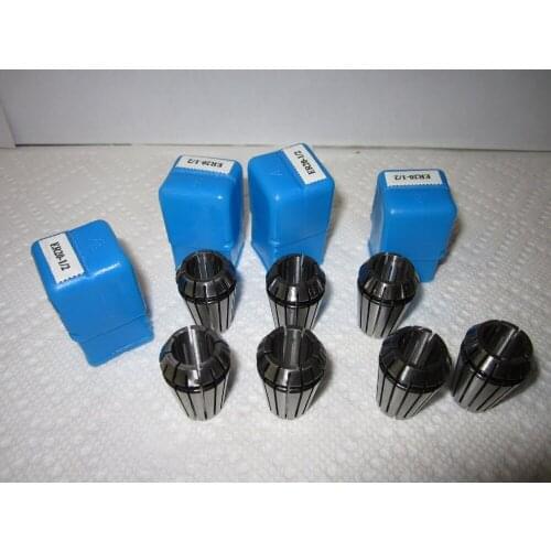 7pcs ER20-COLLETS-common sizes-overstocked 1/8,3/16,1/4,5/16,3/8,7/16,1/2--New