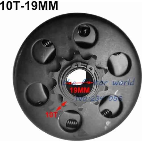 Free shipping New GO Kart Minibike Fun Centrifugal Automatic Clutch 20mm Centrifugal Clutch 10 Teeth 420Chain For Petrol Engine