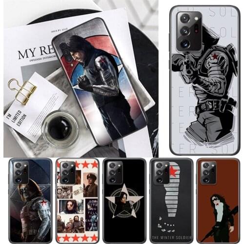 Winter Soldier White Wolf For Samsung A72 A52 A02 S A32 A12 A42 A51 A91 A81 A71 A41 A31 A21 S A11 A01 A03 Core UW Phone Case
