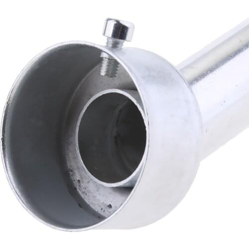 Dia 48mm Length 80mm Angled Motorcycle Exhaust Can Muffler Insert Baffle
