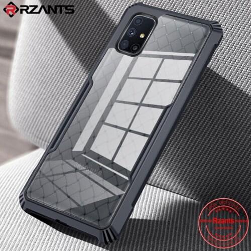 Rzants For Samsung Galaxy M51 Hard Soft Casing [BV Beetle] Hybrid Shockproof Slim Cover Double Hard PC Back Flexible TPU Bumper