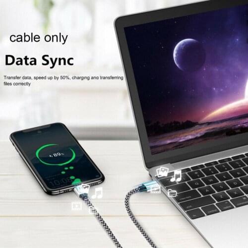 1/2m Type-C USB C Charger Cable Charging For Samsung Z5W7 Galaxy Q9U8