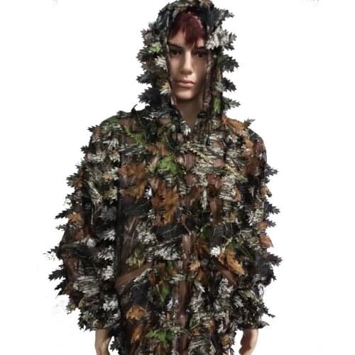 Hunting camouflage clothing / 3D thick leaf camouflage clothing/ military enthusiasts outdoor combat training