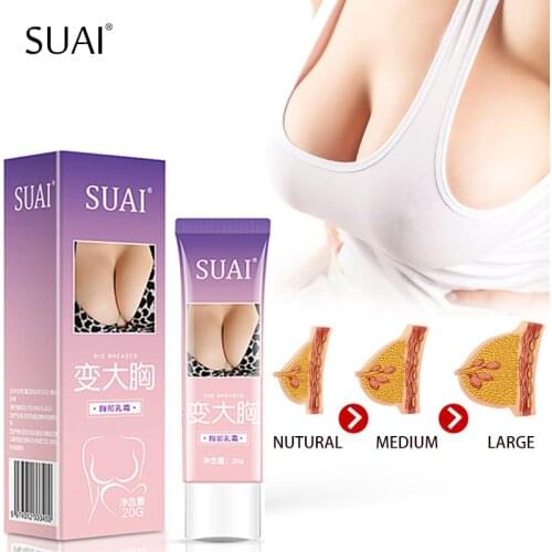 Breast Enlargement Cream Bust Enhancement Chest Lifting Firming Massage Up Size Promote Female Hormone Bust Care Body Cream 20ml