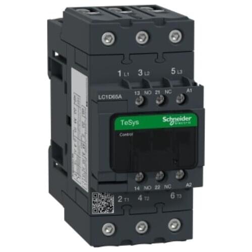 LC1D65 LC1D65F7 LC1D65F7C LC1D65AF7 LC1D65AF7C TeSys D contactor - 3P(3 NO) - AC-3