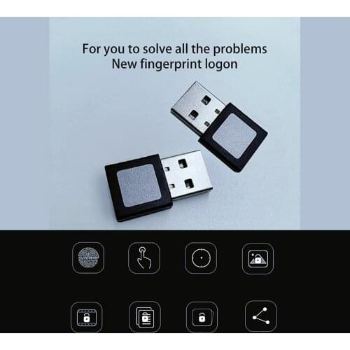 Suitable For Windows 7/8/10 Mini USB Fingerprint Reader Desktop Computer Password Recognition Unlock Automatic Fingerprint Boot