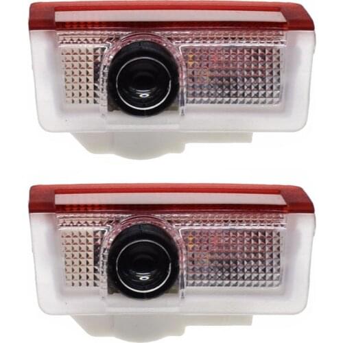 Set For Mercedes Benz W212 S212 X166 W176 W205 W246 W242 C204 E B C ML Class Car Door Light LED Laser Logo Projector Floor lamp