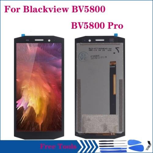 NEW display For Blackview BV5800 BV5800 PRO LCD Display Touch Screen Digitizer Assembly For BV 5800 pro display Repair Parts