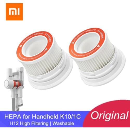 Original HEPA Filter for XIAOMI MIJIA Handheld Vacuum Cleaner 1C Home Office Wireless Cleaner Spare Part Washable Filter