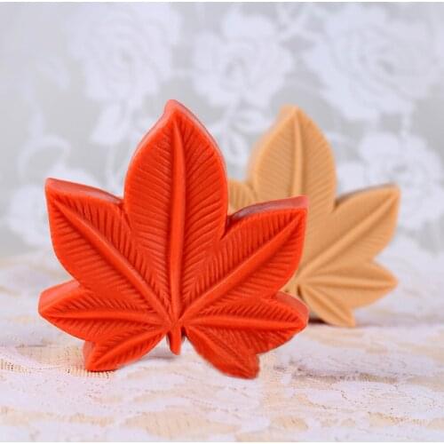 PRZY Mould Silicone Maple leaf Mold Soap Molds Handmade Molds Soap Fondant Clay Resin Moulds Candle Mould