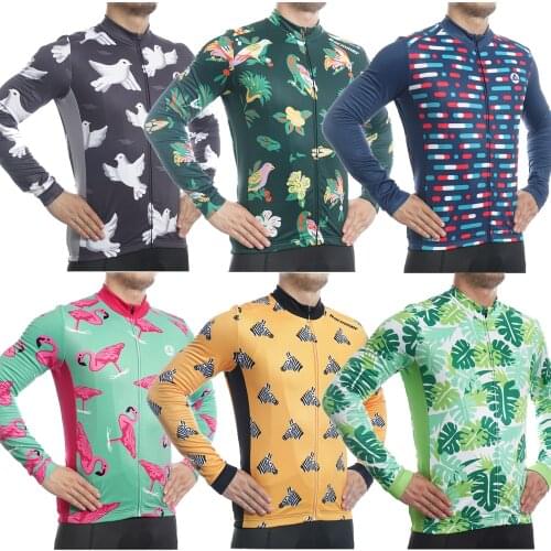 Racmmer Mens PRO Thermal Fleece Cycling Jersey Winter Autumn Long Sleeve Bike Bicycle Training Clothing Jerseys Maillot Ciclismo