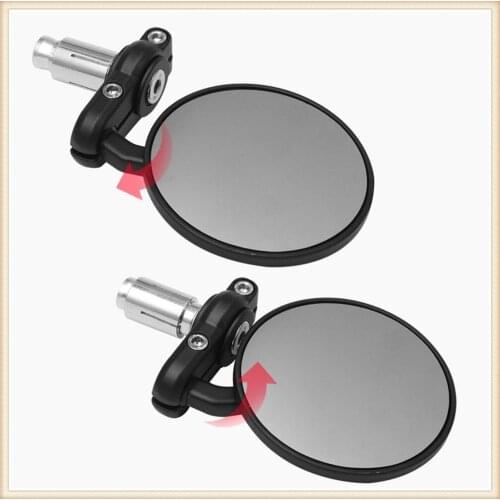 22mm Universal Motorcycle Mirror Aluminum Handle Bar End for Kawasaki Z1000 Z1000SX NINJA 1000 TouReR ZX1400 ZX14R ZZR1400