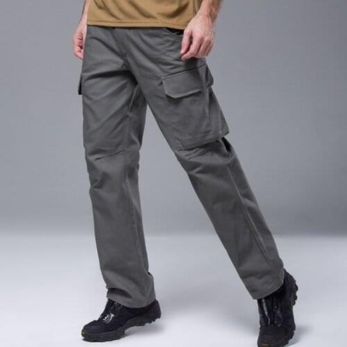 High Quality 2019 Outdoor ESDY Thicken Military Climbing Soldier tactical combat hunting trekking Hiking Pants Men S-XXXL