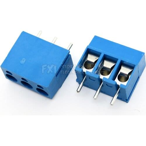 10PCS/LOT KF300-5.0-3P KF300-3P 250V 16A Screw 2Pin 5.0mm Straight Pin PCB Screw Block 14-22A WG