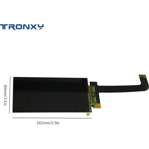 Free shipping Tronxy 5.5 inch 2K LCD Display Screen Use for Shine DLP LCD 3D Printer Projector Parts Light-Curing 3d Printer