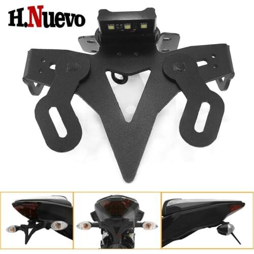 Motorcycle Accessories License/Number Plate For YAMAHA MT07 MT-07 FZ MT 07 FZ07 FZ-07 2013 2014 2015 2016 2017 2018 2019